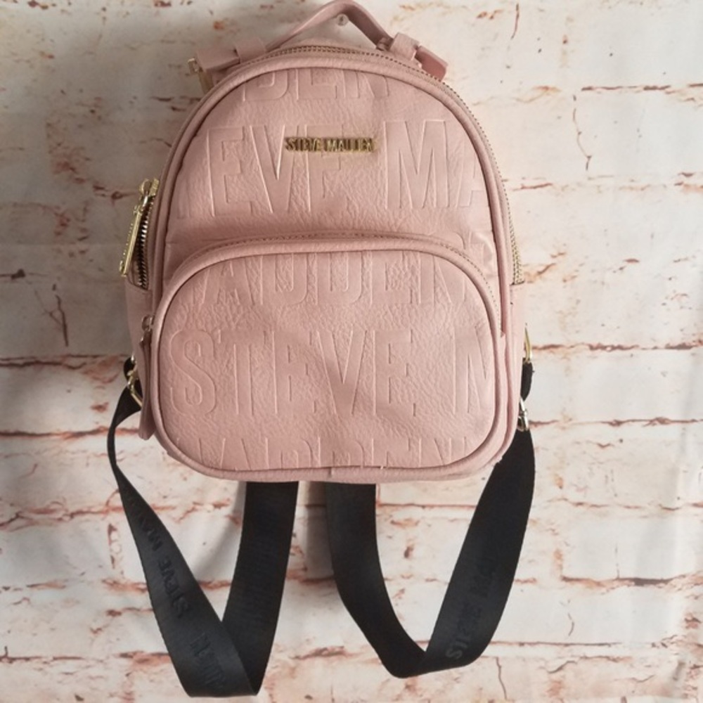 Small Steve Madden Pink Book bag Faux Leather